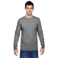 thumbnail image 2 of Fruit of the Loom Mens Jersey Long-Sleeve T-Shirt (SFLR) Charcoal Grey l, 2 of 2