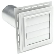 Alcoa Home Exteriors Ply Gem Louvered Exhaust Vent 0.18'' Dryer Replacement Vents