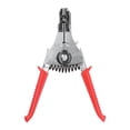 thumbnail image 1 of Alicates pelacables eléctricos multifuncionales con torsión, herramienta pelacables automática, mango rojo, 1 of 14