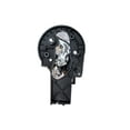 thumbnail image 4 of PT Auto Warehouse FO-2746MA-RR - Interior Inner Inside Door Handle, Black Housing with Chrome Lever - Passenger Side Rear Fits select: 2006-2010 FORD EXPLORER, 2007-2010 FORD EXPLORER SPORT TRAC, 4 of 4
