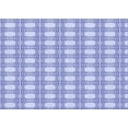 thumbnail image 1 of Ahgly Company Machine Washable Indoor Rectangle Transitional Heavenly Blue Area Rugs, 2' x 5', 1 of 7