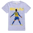 thumbnail image 5 of Camiseta de algodón CR7 2024 para adolescentes, camisetas para niños pequeños, camisetas para niñas, ropa para niños en edad escolar, 5 of 5