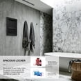 thumbnail image 5 of 12 Inch Bathroom Rain Shower System Set Wall Mount, with Handheld Shower Head and Shower Niche, 5 of 9