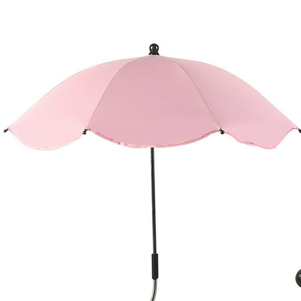 Sombrilla Para Cochecito De Bebé Ajustable 360° - Protección UV UPF50, Impermeable, Con Clip