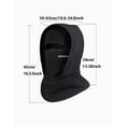 thumbnail image 2 of Outdoor Winter Warm Hat Neckband Integrated Cycling Mask Sports Ski Head Cover, All-in-One Protection Windproof Neck Mask, 2 of 8