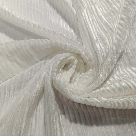 Devore Burnout Velvet Stripes fabric DYEABELE 44" wide [12164]