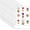 9 Pocket(65mm X 93mm Each Pocket), variant on Coin Pocket Pages - Standard 9-Hole Coin Pocket Inserts Collecting Sleeves for Coins 10 Sheets CS03 Series (20 Pocket(44mm X 48mm Each Pocket), 10 Sheets)