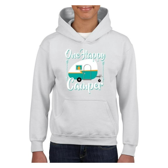 Big Boys Hoodies and Sweatshirts - ONE HAPPY CAMPER