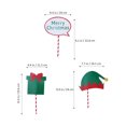 thumbnail image 1 of KAKOWELY Kit de accesorios para fotos navideñas, divertidos accesorios para selfies navideñas con pajita de plástico para adultos y niños, regalos de fiesta, suministros de decoración., 1 of 4