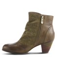 thumbnail image 2 of L`Artiste Belgard Women's Bootie with Vintage Embossed Leather Detail, 2 of 7
