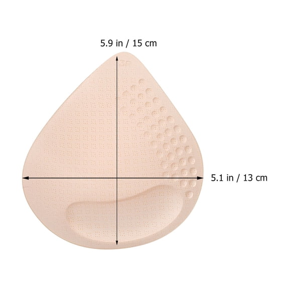 Raindrops 2Pairs Bra Cups for Sewing and Wedding Dress Multipurpose Bra Padding