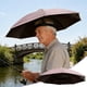 thumbnail image 1 of Sombrilla para viajar con protección solar e impermeable, ajustable, ligera, adecuada para pesca, senderismo, jardinería, rosa, rojo, azul, naranja., 1 of 6