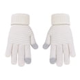 thumbnail image 2 of Women Men Warm Stretch Knitted Gloves Mittens Winter Keep Warm Knitting Golves Outdoor Riding Mittens, 2 of 4