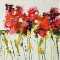 thumbnail image 2 of Barnes, Natasha 15x15 Black Ornate Wood Framed with Double Matting Museum Art Print Titled - Dandy Flowers I, 2 of 4