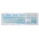 thumbnail image 4 of Teclado Mecánico Bling Bling 104 Teclas PBT Mate Azul Escarcha, 4 of 12