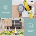 thumbnail image 6 of Yellow Lemon Fruit Leaves White Pattern Kitchen Rugs Sets Of 3,Kitchen Runner Rugs Non Skid Washable,Decorative Kitchen Floor Mats for Kitchen,Sink,Laundry,17"x30"+ 17"x47" + 17"x59", 6 of 6