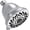 Chrome, variant on 7-Spray Premium Shower Head in Polished Brass 52626-PB-PK