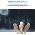 thumbnail image 5 of XL Large Mouse Pad for Desk, Funny Gifts Dark Abstract Forest Extended Gaming Mouse Pad, Long Keyboard Mat Laptop Pad for Office, Big Desk Pad for Keyboard and Mouse with Nonslip Base, 31.5*11.8 in, 5 of 6