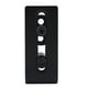 thumbnail image 2 of Yosooo Robusta guía de Puerta de Acero Negro Reutilizable para Puertas correderas con 8 Opciones de instalación Khall JY13938, 2 of 6