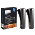 thumbnail image 1 of FLRBAGSTO All Black Vacuum Sealer Rolls 11" x 50', 5.5 Mil Vacuum Seal Bags for Food Storage, Sous Vide, and Meal Prep, Heavy Dut, 1 of 5