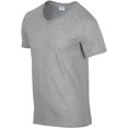 thumbnail image 3 of Gildan T-Shirt à Manches Courtes à Col en V Style Doux pour Hommes, 3 of 5