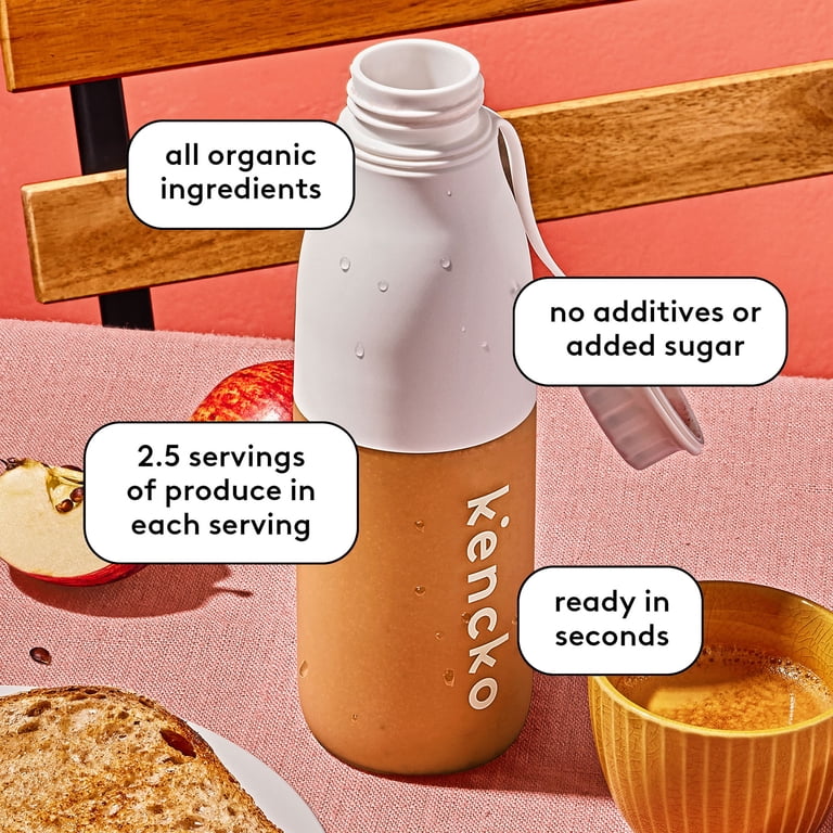 Kencko Peaches Organic Instant Fruit & Veggie Smoothies, Powdered