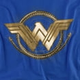 thumbnail image 2 of Wonder Woman Movie Lasso Logo Women's T Shirt, Royal, Medium, 2 of 6