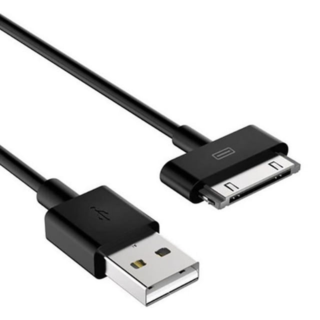 Cable de Carga y Datos Accesorios Vcoapa 30 Pines iPod iPhone 4 iPad Negro 1 metro