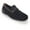 Black, variant on Aston Marc Mens Walk 01 Knit Square Toe Loafers