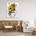 thumbnail image 3 of Stupell Industries Cottage Sunflower Trio in Watering Can Canvas Art, 30 x 40, by Lucca Sheppard, 3 of 8
