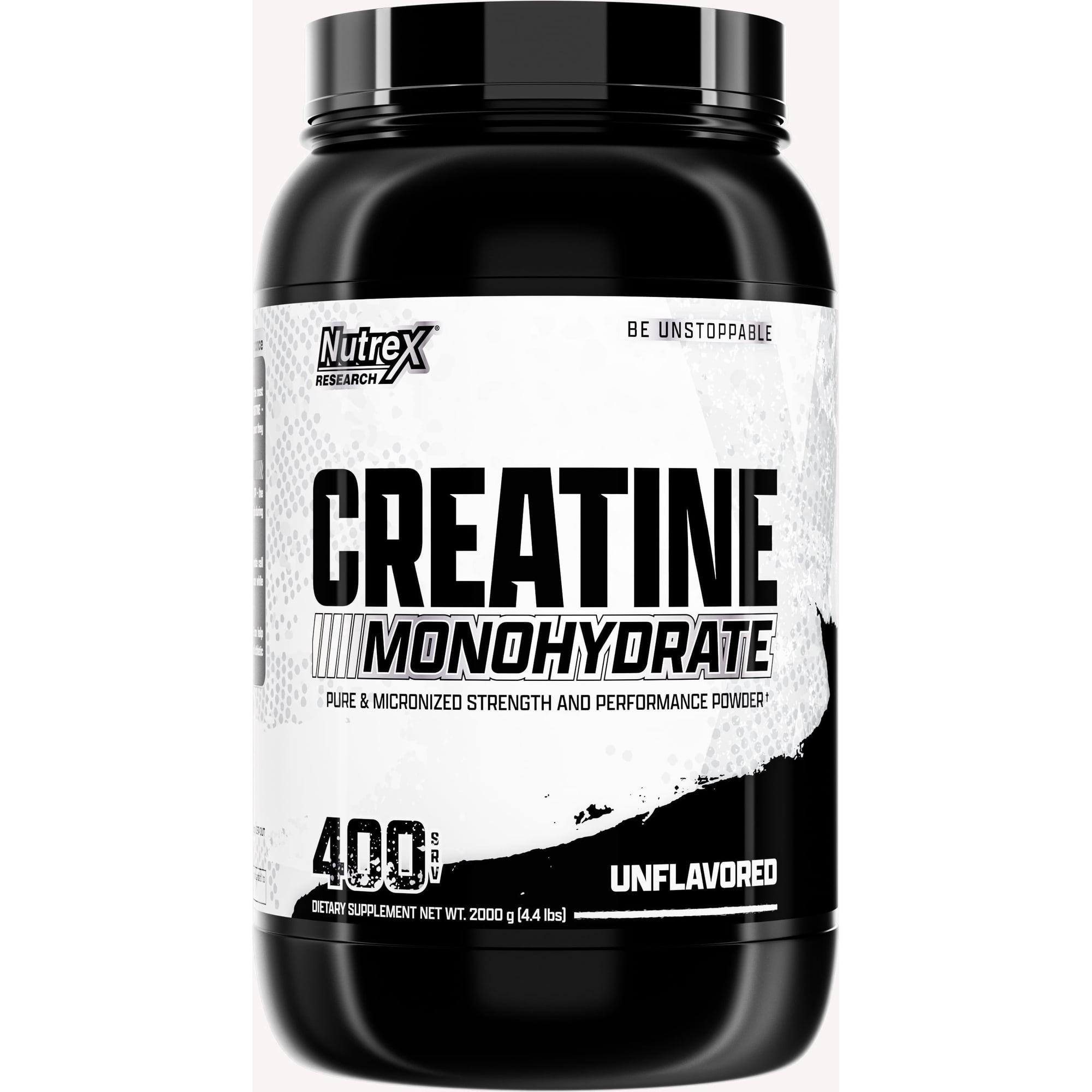 Nutrex Research Micronized Creatine Monohydrate Powder - 400 Servings (2KG)