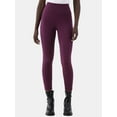 thumbnail image 4 of Feathers Women's Active Fleece Leggings, 26” Inseam, 5-Pack, Sizes S-5X, 4 of 9