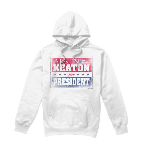 Family Ties Mens Alex for President Hoodie