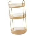 thumbnail image 2 of Revolving Organizer Turntable Display Stand Display Cases Storage Rack 360 degree Rotating Perfume Organizer for Bathroom Cupboard Dresser Bedroom Yellow, 2 of 8