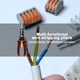 thumbnail image 5 of Alicates Multifuncionales 9 en 1 Alicates Multiherramienta Afilados Herramientas Cableado (rojo), 5 of 9