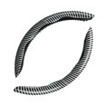thumbnail image 2 of 2Pcs Steering Wheel Covers - Wear-Resistant Non-Slip Comfortable Grip Ergonomic Design Universal Fit Steering Wheel Protector Car Accessory, 2 of 8
