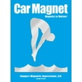 thumbnail image 1 of Magnets in Motion Diver Male Car Magnet Chrome, 1 of 4