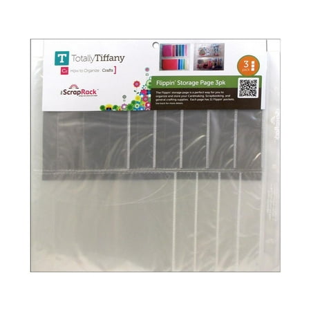 UPC: 0855556000826 | ScrapRack Flippin Storage Page 3/Pkg