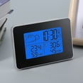 thumbnail image 2 of Clocks Weather Station Clock, Alarm Clocks Clock, Desk Clock For Office Home, 2 of 8