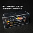 thumbnail image 2 of Bburago-nuevo modelo de coche F1 2022 con casco, escala Red Bull Racing RB18, Mercedes Ferrari, Mclaren, Alfa Romeo, juguete de Fórmula 1 Fivean unisex, 2 of 2