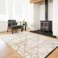 thumbnail image 2 of Kukoon Beige Modern Double Sided Home Rug, 2 of 5