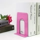 thumbnail image 5 of Book Ends - Decorative Metal Book Ends Heavy Duty Bookends (2 Piecespink), 5 of 5