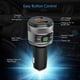 thumbnail image 5 of Bluetooth FM Transmitter, QC3.0 Car Radio Adapter with 2 USB Chargers Microphone (Black), 5 of 5