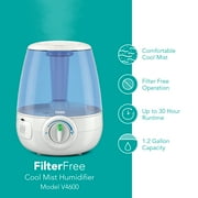 Vicks Filter-Free Cool Mist Humidifier, V4600, White