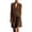 Coffee, variant on Women’s Solid Color 2 Piece Set Sleeveless Ribbed Top and High Waist Shorts S-3XL