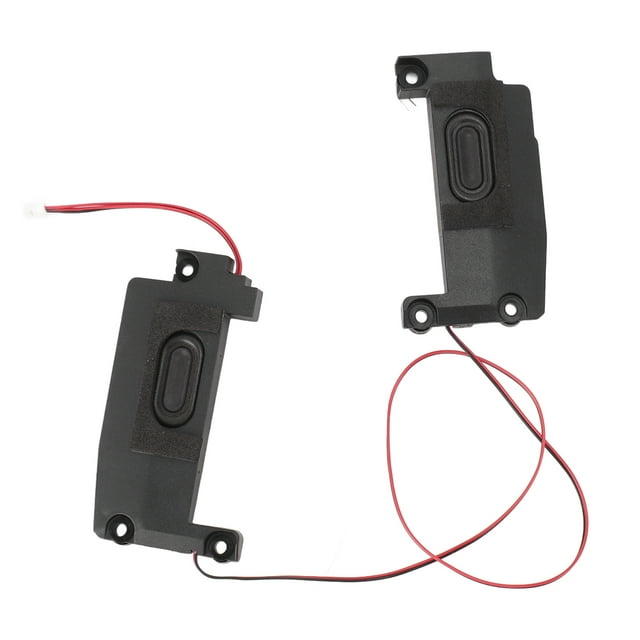 Kit de Altavoces Intepado Por laptop, Estructura Sólida de Sólido Negro de Reemplazo de Altavoces de la Computera Portátil Izquierdo y Derecho Preciso para La CompuTADORA