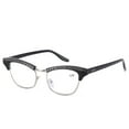 thumbnail image 4 of 3 Pack Bling Reading Glasses Readers Cat Eye Fashion Plastic for Women Presbyopic Glasses, 4 of 4