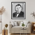thumbnail image 4 of Historic Framed Print, [Oscar Hammerstein, head-and-shoulders portrait, facing front].photo by Zinn Arthur., 17-7/8" x 21-7/8", 4 of 9