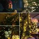 thumbnail image 5 of Luces de hadas, luces de hadas impermeables para exteriores, 8 modos de luces LED para exteriores e interiores para Navidad, bodas, fiestas, dormitorios, jardín, blanco cálido (20M 200LED) Kuyhfg Bienvenido a Kuyhfg, 5 of 5
