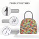 thumbnail image 4 of Easygdp Colorful Fish 2 Bolsa de Almuerzo Insulada Grande, Forro de Aluminio, Diseño Espacioso, a Prueba de Fugas, Ideal para Trabajo, Picnics, Viajes y Actividades al Aire Libre, 4 of 6